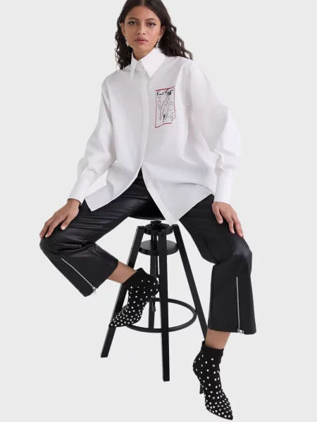 Рубашка Karl Lagerfeld белая