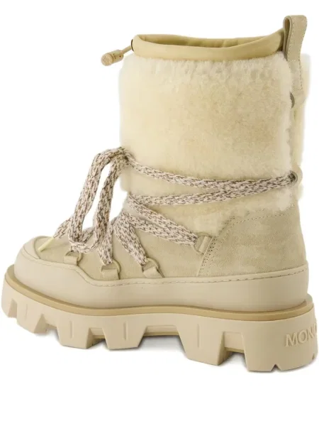 Gležnjače Moncler s vezicama s čipkom