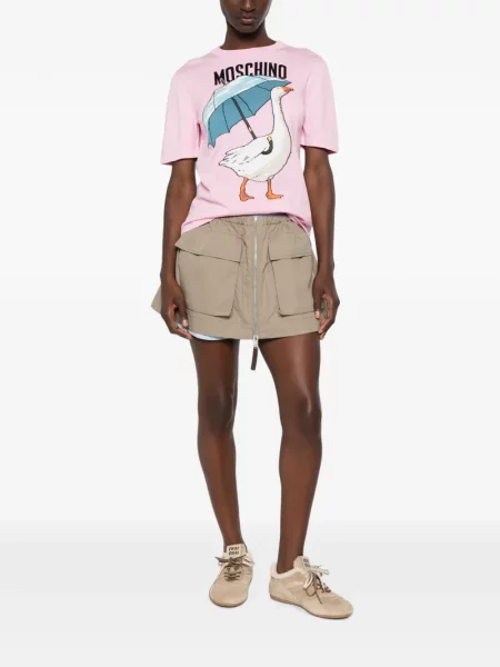 Scurt top Moschino roz