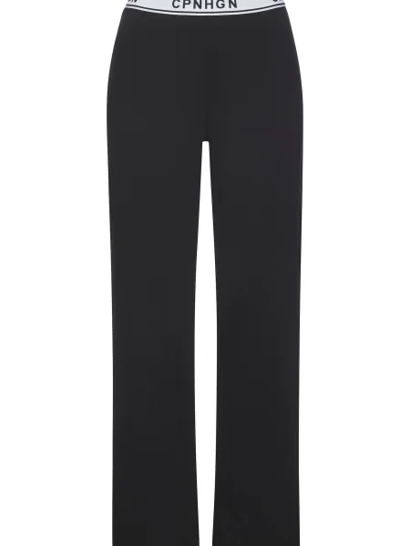 Copenhagen Studios Pantaloni de pijama negru alb