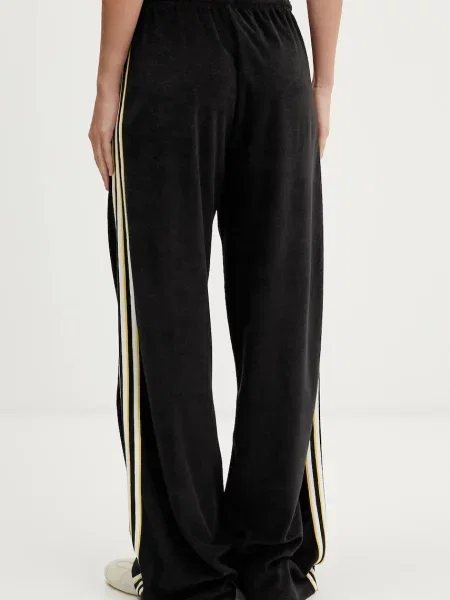 Legginsy Adidas Originals frotte czarne