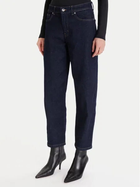 ONLY Jeansy Emily Granatowy Mom Fit