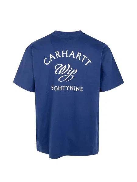 Tricou Carhartt Wip cu imagine albastru