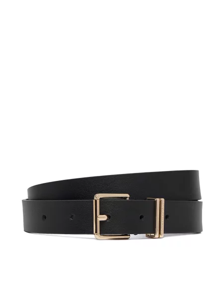 Колан Tommy Hilfiger Th Square черен