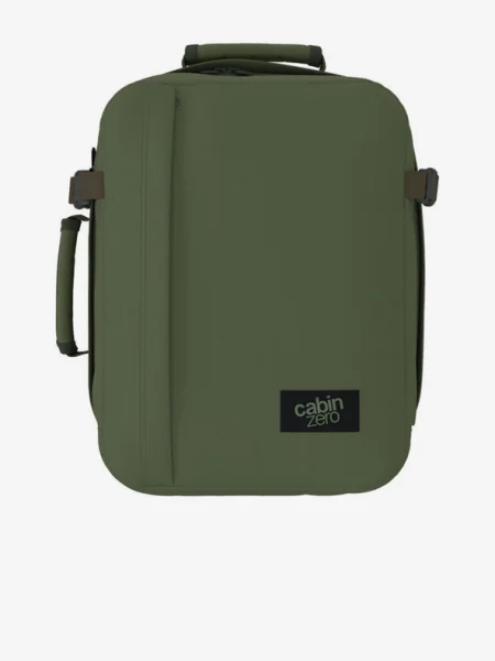 Utazó hátizsák CabinZero Classic Tech 28 l georgian khaki Classic Tech 28 zöld