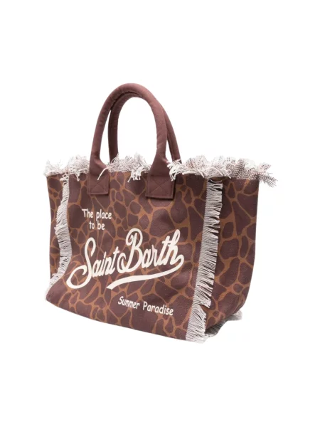 Shopperka Mc2 Saint Barth brązowa