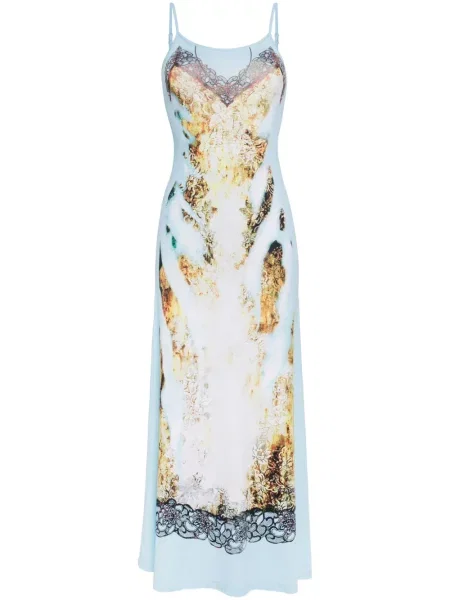 Rochie Y/project cu imagine de costum albastru