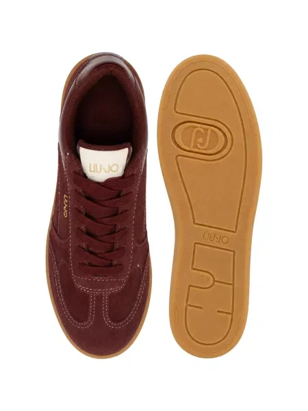 Liu Jo Sneakers Connor 01 | piele întoarsă roșu