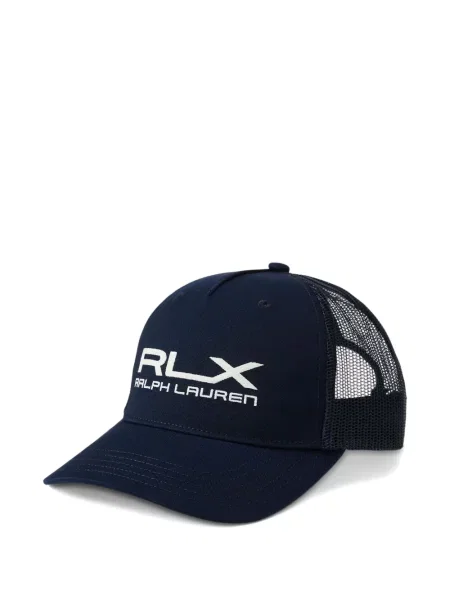 Șapcă Rlx Ralph Lauren cu autograf albastru