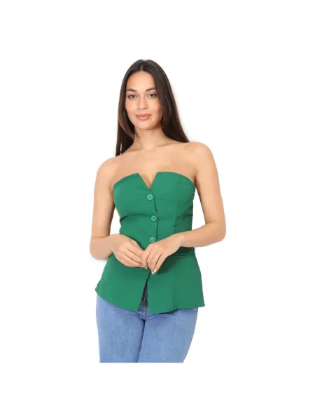 Top La Modeuse zelena