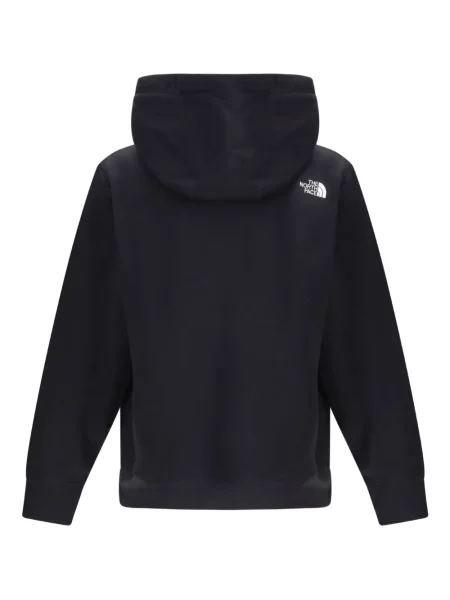Суичър с качулка The North Face бродиран черно