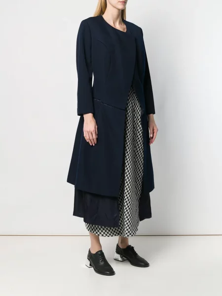 Kabát Comme Des Garçons Pre-owned modrý