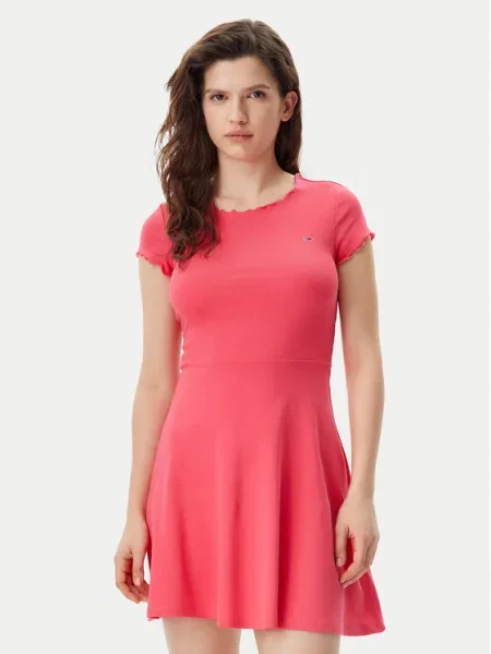Tommy Jeans Rochie de vară Babylock roz