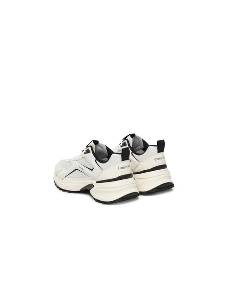 Dámske topánky Calvin Klein Hike Run Ckstripe Mesh bright white/black biela