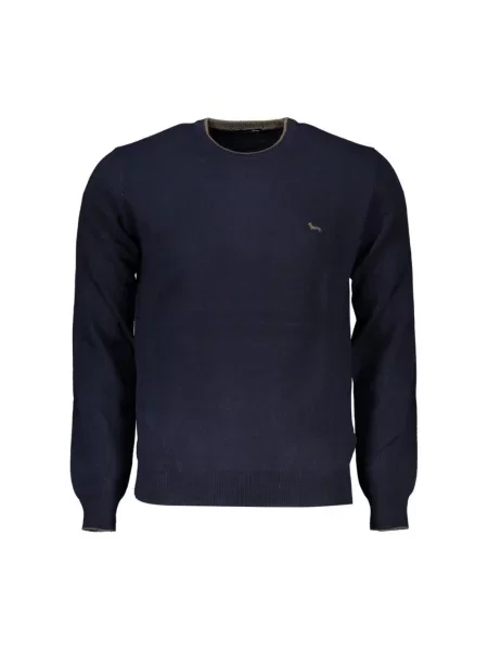 Sweter Harmont & Blaine z kaszmiru niebieski