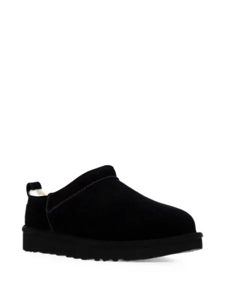 Papuci tip mules Ugg din piele de căprioară clasici negru