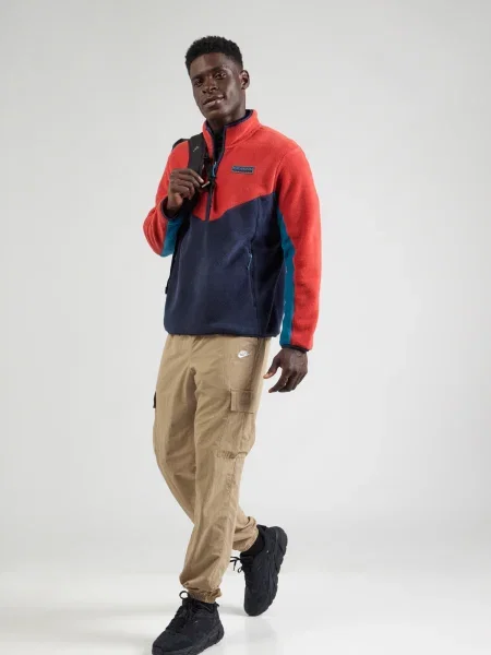 Kathmandu Pulovere sport HERITAGE bleumarin / azuriu roșu