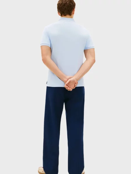 Поло Tommy Hilfiger блакитне
