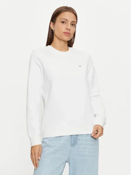 Μπλούζα Tommy Jeans λευκό