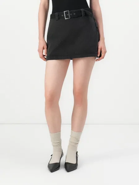 GAP Fustă denim negru