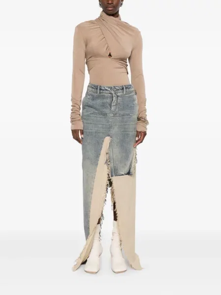Fustă Rick Owens albastru