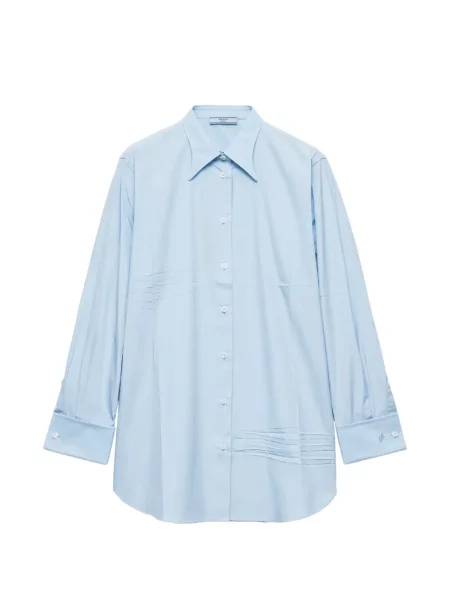 Cămașă Prada din poplin albastru