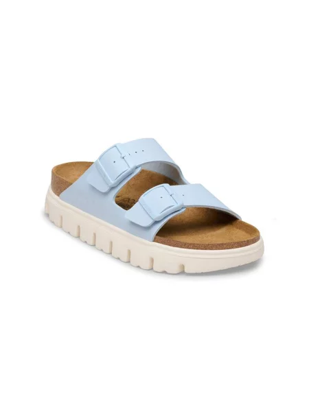 Birkenstock Arizona Chunky Birko-Flor Narrow Fit Kobiety Sandały Birkenstock Size: niebieski