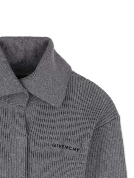 Cardigan copii Givenchy gri