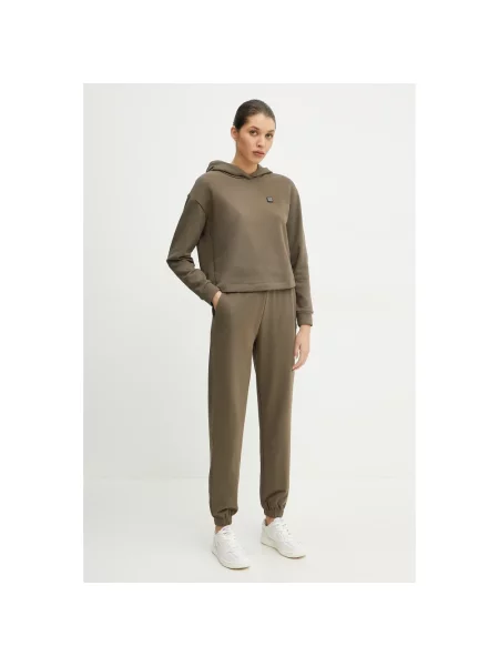 Armani Exchange spodnie dresowe zielone