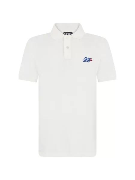 Polotričko Diesel s výšivkou bílé