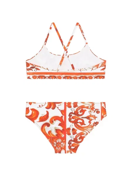Maudymosi kostiumėlis Dolce & Gabbana oranžinė