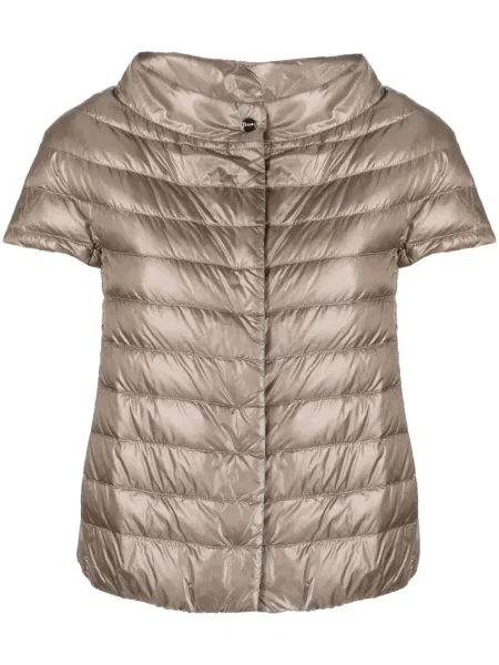 Geacă Herno matlasată scurtă maro