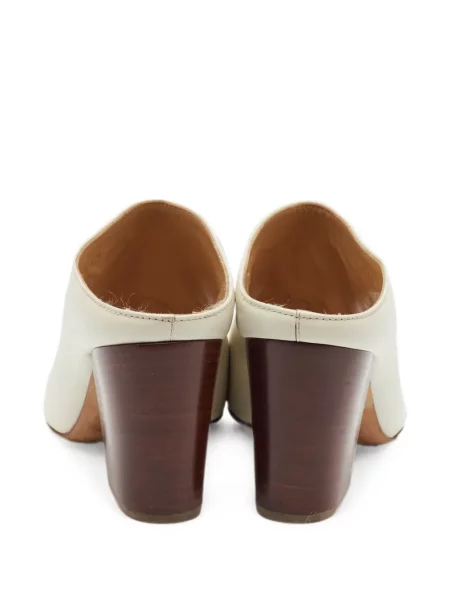 Papuci tip mules Sergio Rossi din piele