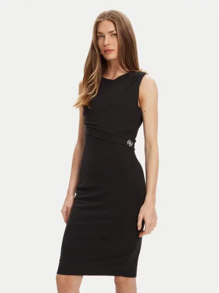 Φόρεμα καθημερινό Guess μαύρο