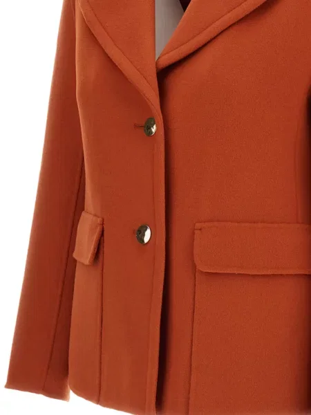 Geacă 's Max Mara de lână portocaliu