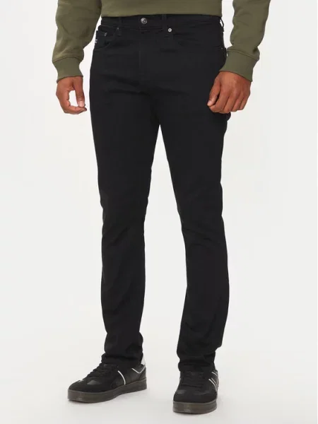 Tommy Jeans Džinsai Scanton juoda