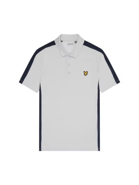 Polo w paski Lyle & Scott biała