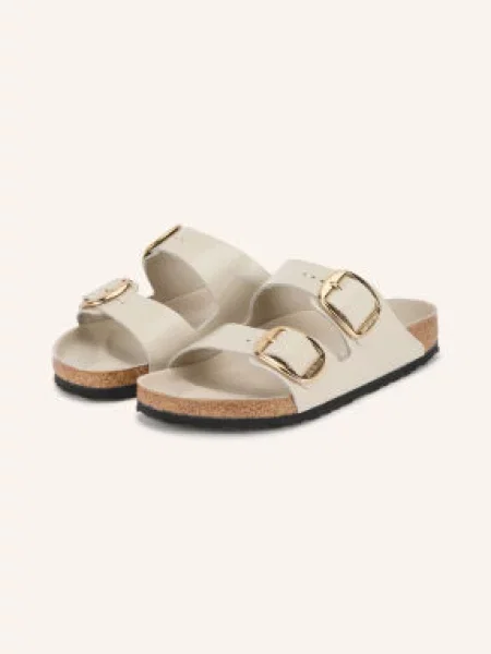 Birkenstock Pantofle Arizona Big Buckle světle šedá