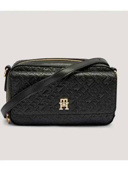 Geanta crossbody Tommy Hilfiger negru