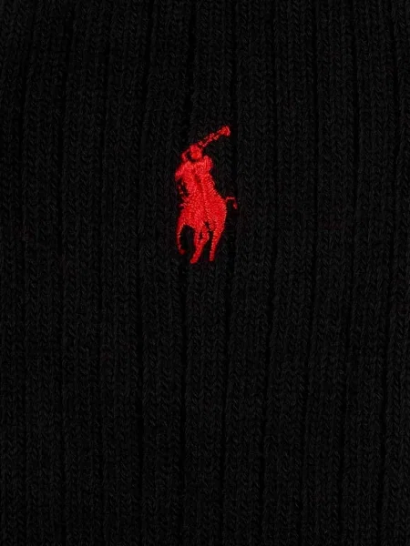 Skarpety z wyhaftowanym logo model ‘CREW SOCK’ Polo Ralph Lauren Underwear czarne
