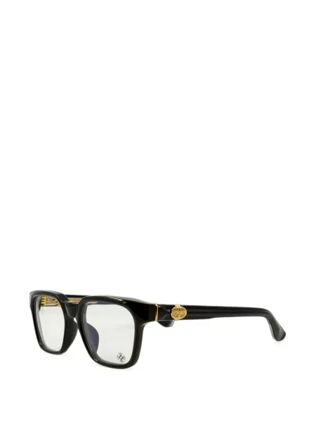 Ochelari de soare Chrome Hearts cu motiv cu inimi negru