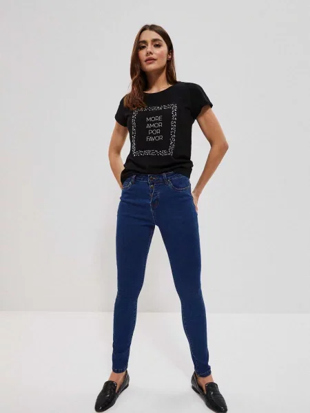 Blugi skinny Marisse negru