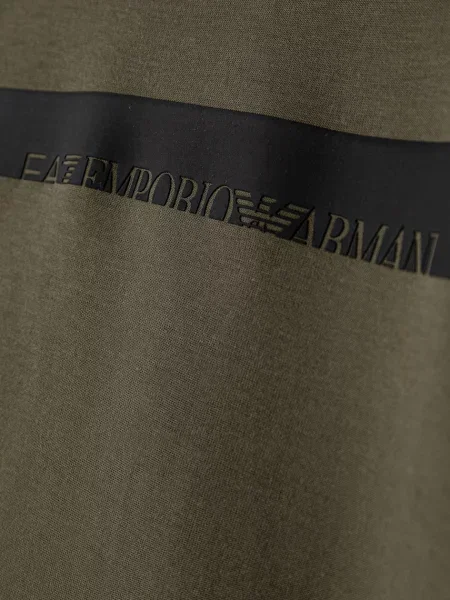Emporio Armani melegítő szett gyerek pamuttal zöld