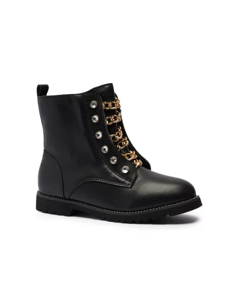 Kurt Geiger Bőr magassarkú bokacsizma