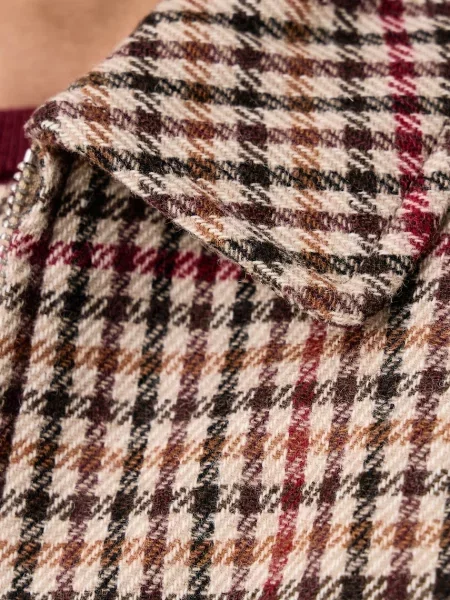 Tommy Hilfiger преходно яке мъжко от вълна кафяво