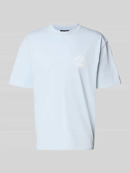 Oversized t-shirt z nadrukiem z logo Pegador