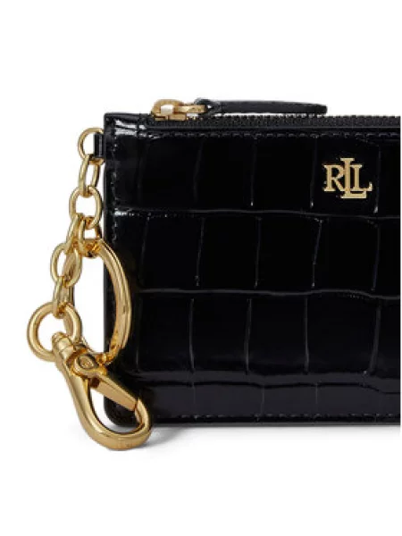Novčanik za kovanice LAUREN RALPH LAUREN crna