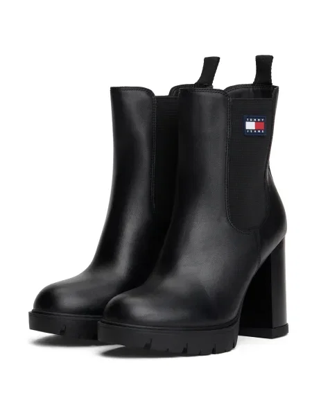 Čižmy Tommy Jeans čierna