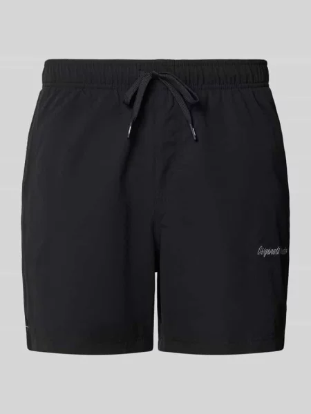 Kąpielówki Jack & Jones z logo czarne