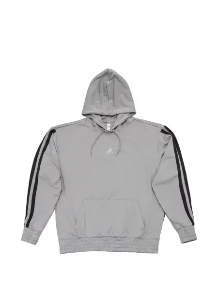 Fotbal tricou Adidas cu dungi cu autograf alb